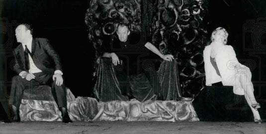 1965 Press Photo Actors in rehearsals to the Richard-Wagner-Festival - KSB25083 - Historic Images