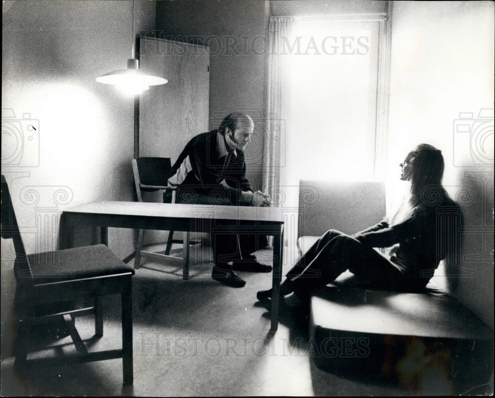 Press Photo Ringe Prison Male Female Inmates Mix Denmark - Historic Images