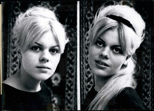 1963, Sirene Face Type, Jean d'Athenes, Visagist, Paris - KSB25757 - Historic Images