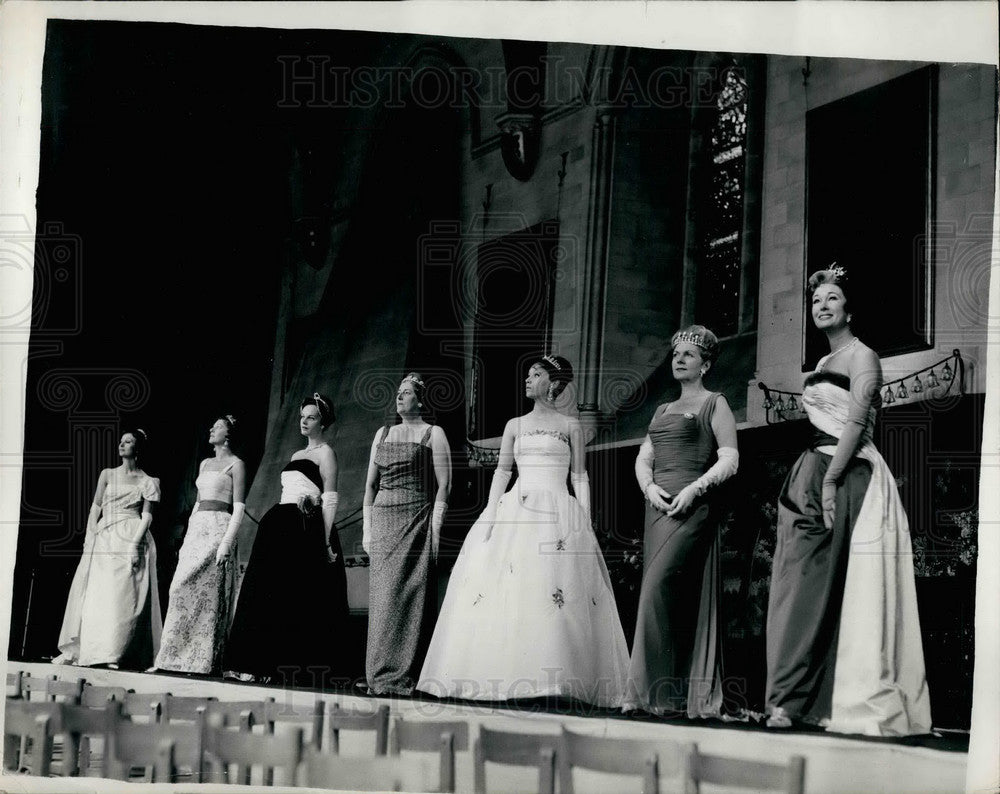1961 Autumn Fashion Show, Arundel Castle, British Red Cross Society - Historic Images