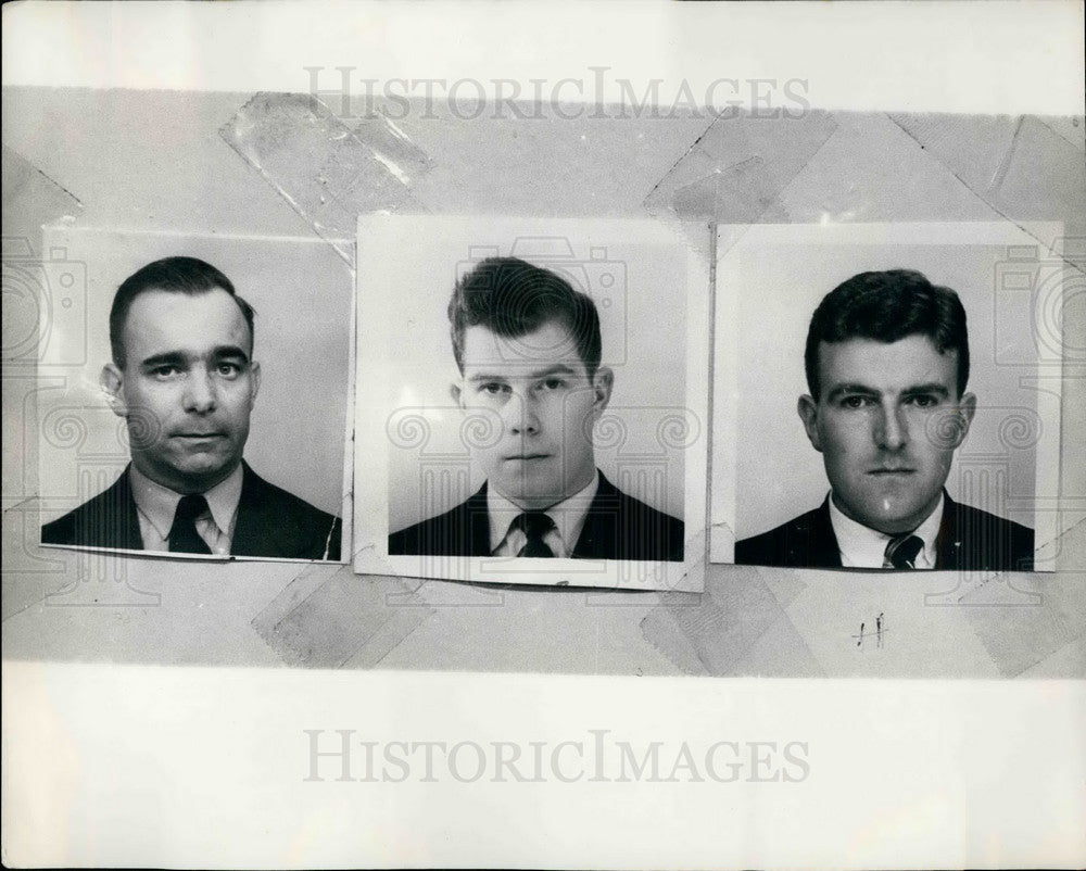 1966 Press Photo Constable Fox David Wombell Det. Sgt. Christopher Head London-Historic Images