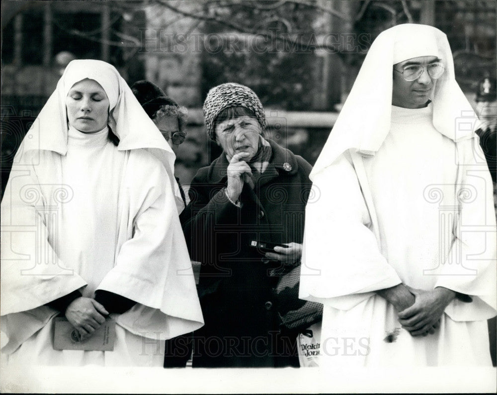 1982, Druid Spring Equinox Ceremony, Tower Hill - KSB25979 - Historic Images