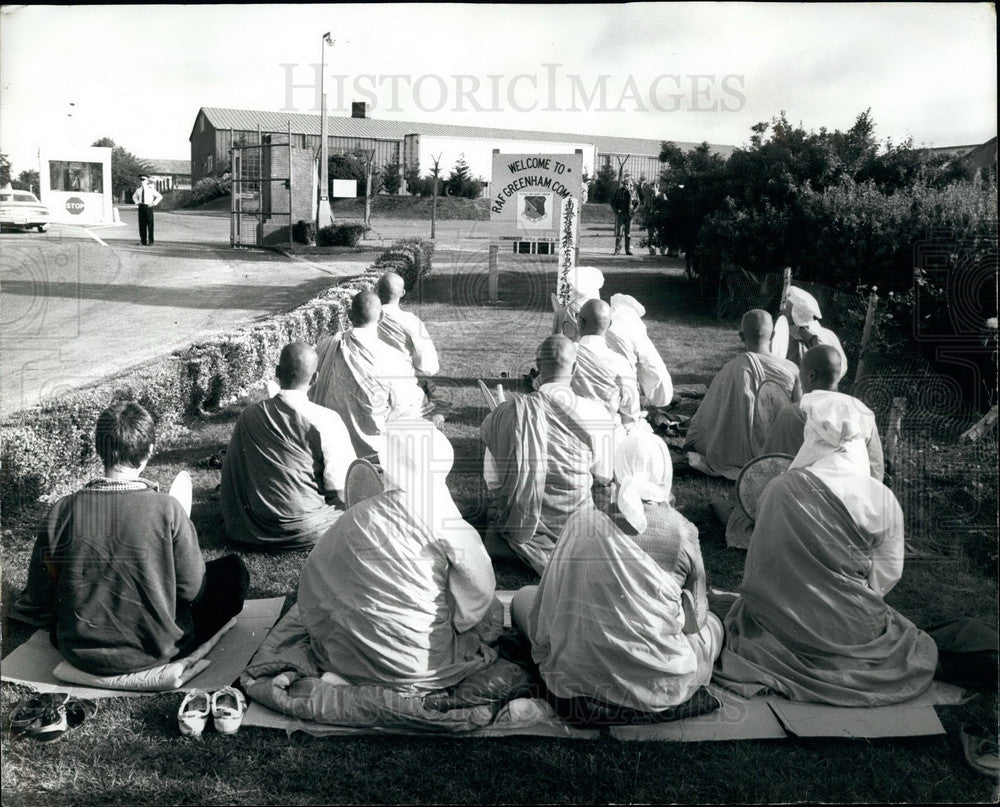 1980 Atomic Bomb Victims Commemoration, RAF Greenham Common - Historic Images