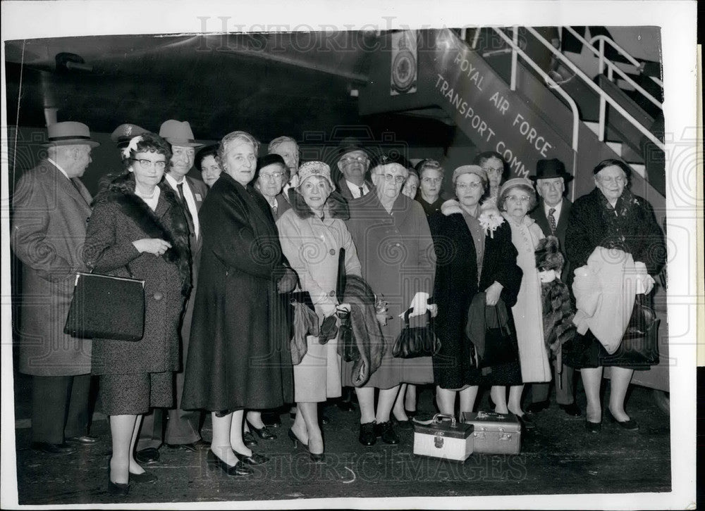 1958 Press Photo American Memorial Chapel Dedication, St Paul Cathedral - Historic Images