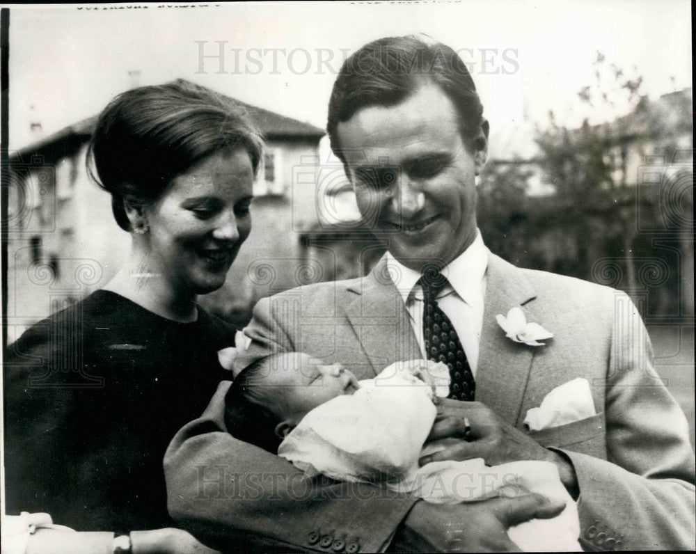 1968, First Picture Of Baby Son Of Princess Margrethe - KSB26039 - Historic Images