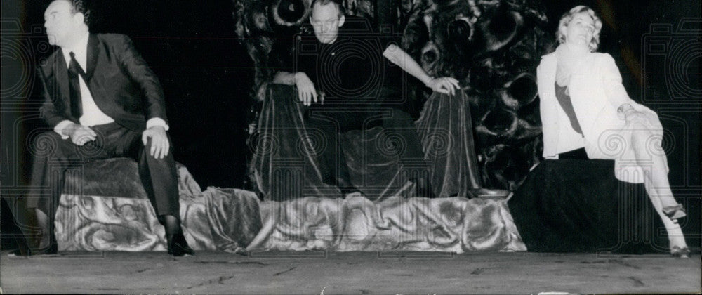 1965 Josef Greindl, Thomas Stewart & Ludmila Dvorakova In Festival - Historic Images