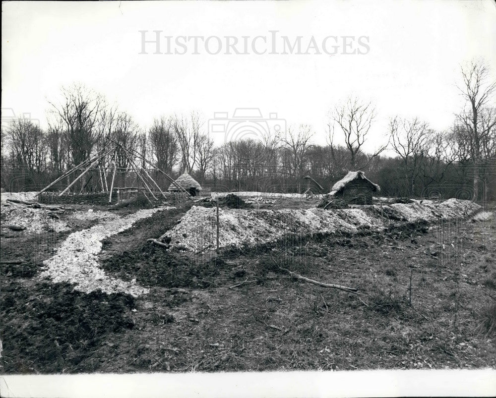 1977 Press Photo A Celtic commune in Shafterbury - KSB26175 - Historic Images