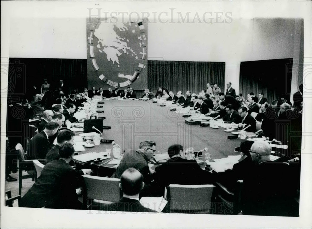 1962 Press Photo NATO conference in Athens, Greece - KSB26313-Historic Images
