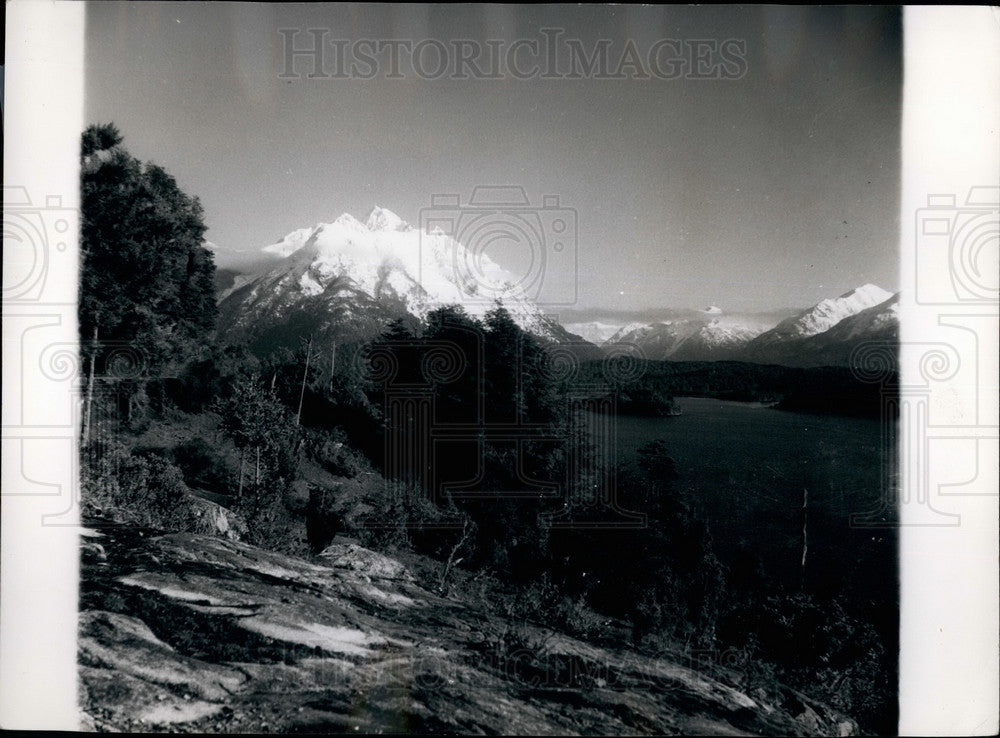 Press Photo Andea mts in Argentina - Historic Images