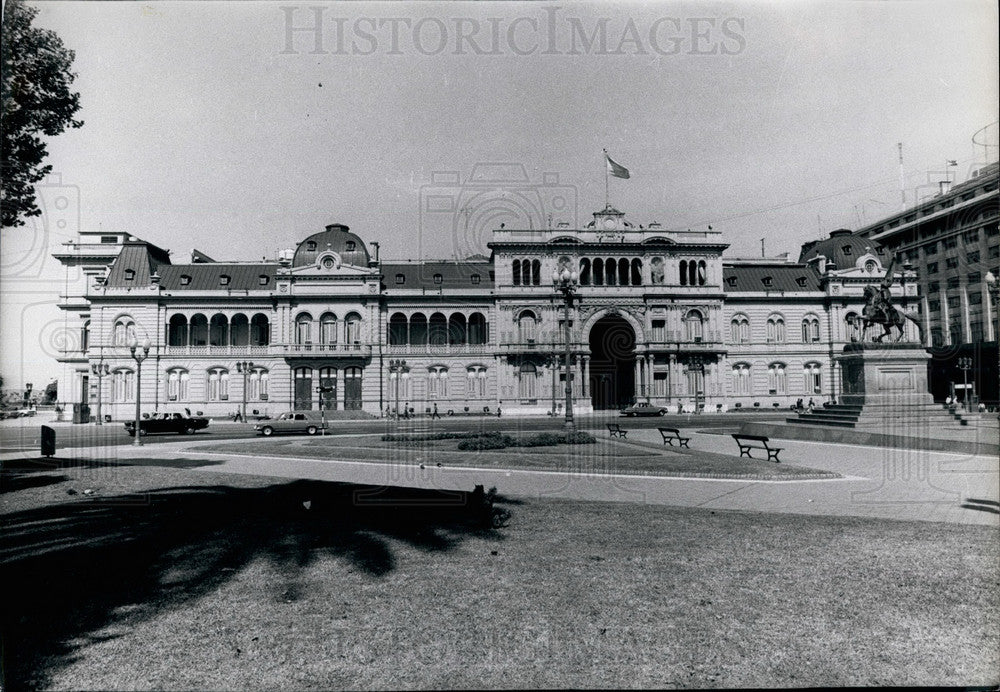 Press Photo Presidential Palce in Buenos Aires Argentina - KSB26775 - Historic Images