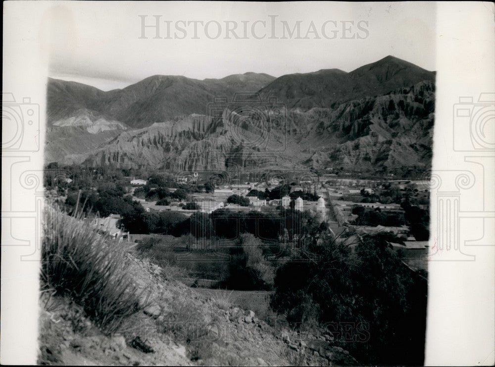 Press Photo Argentine Countryside scenery - Historic Images