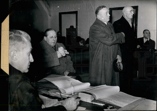 1953 Press Photo Law-suit against iron profiteers with 70 accused - KSB26883-Historic Images