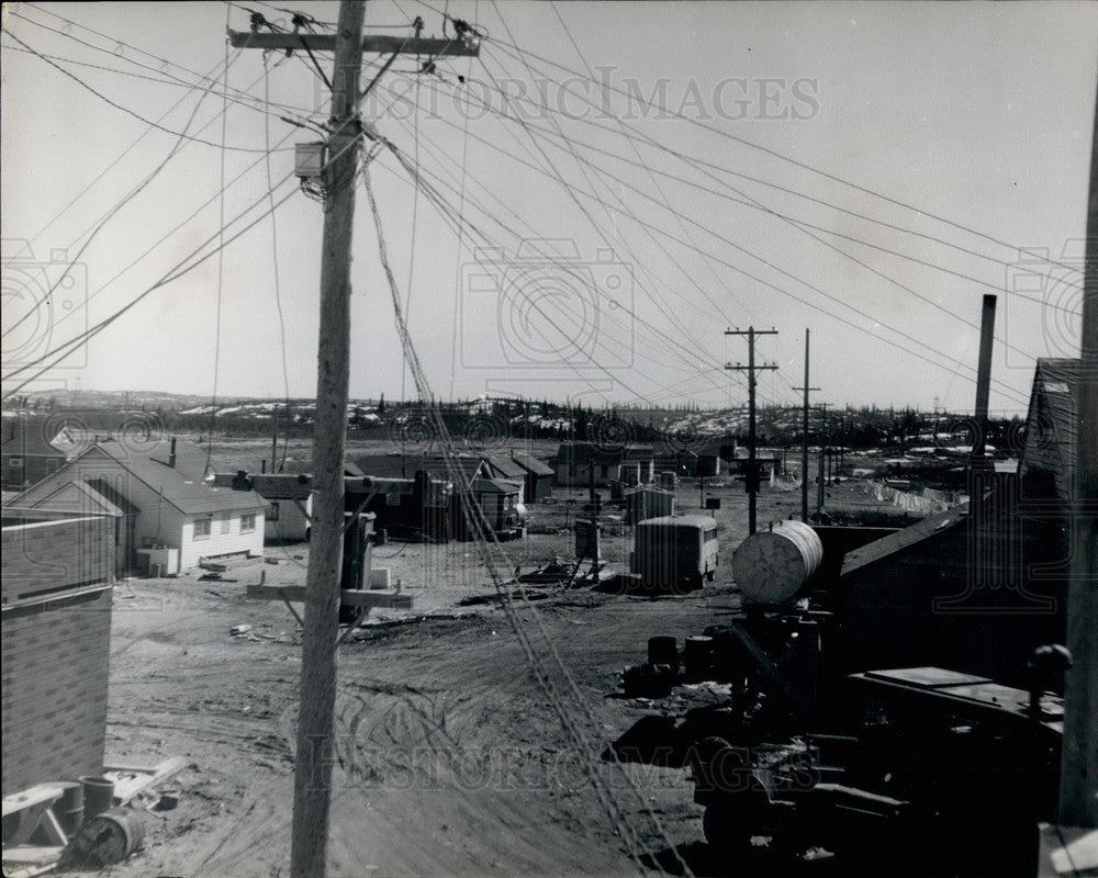 Press Photo Typical scene in Yellowknife,Canada - KSB26985 - Historic Images