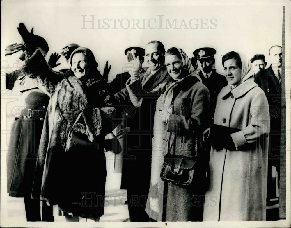 1959 Press Photo Prince Bernhard Leaves For Chile - KSB27001 - Historic Images