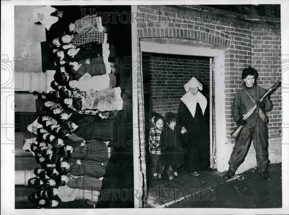 1951 Press Photo Church takes in Korean orphans. - Historic Images