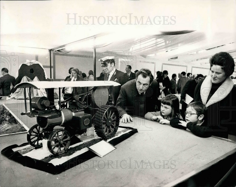 1972 Press Photo Salon Culinaire International, Hotel, Catering Exhibition-Historic Images