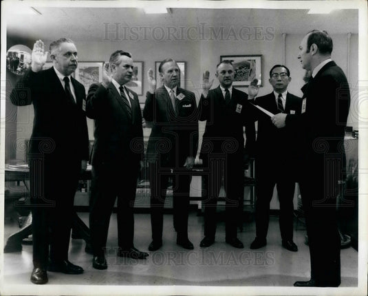Press Photo William Congalton Hermand Preston Charles Montague Donald Thompson - Historic Images