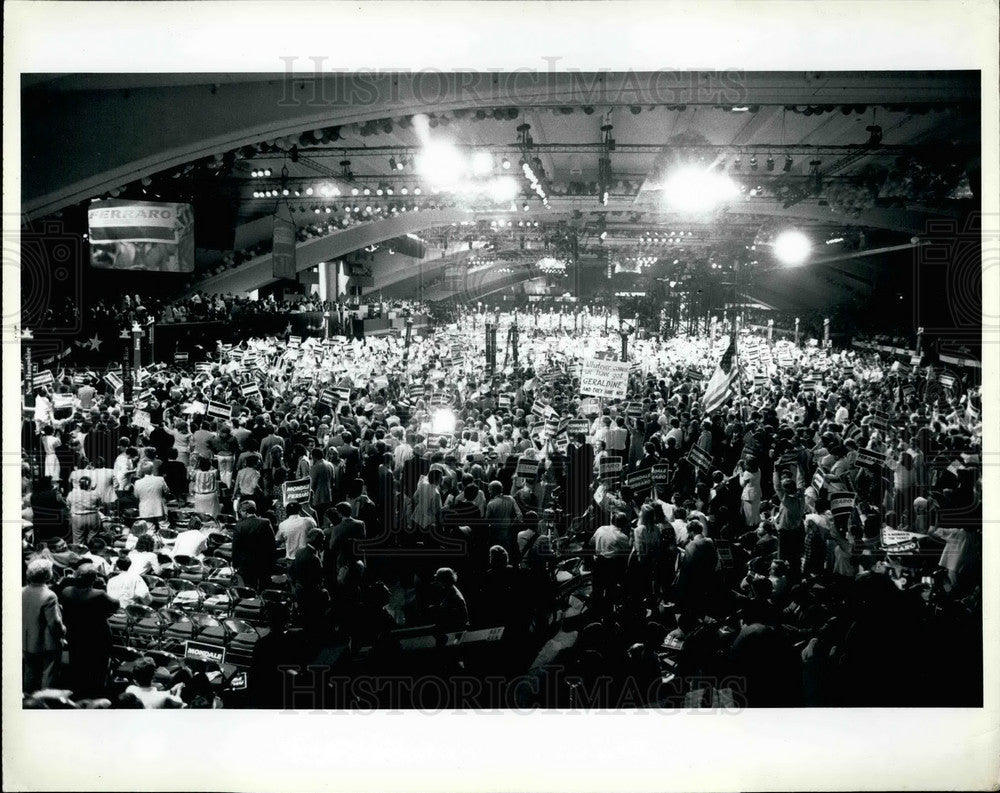 1984, General View Convention Floor Washington D.C. - KSB27515 - Historic Images