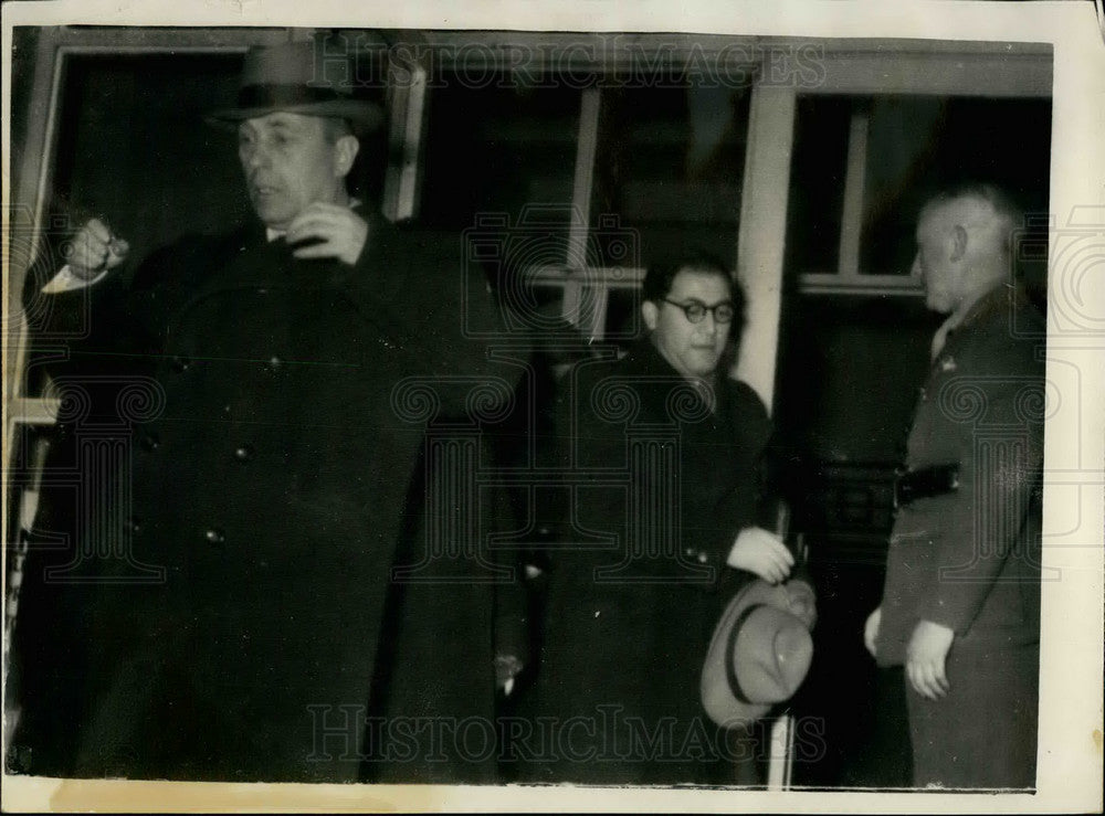 1954, Sergi Dengin Leaves The British Headquarters In Berlin - Historic Images