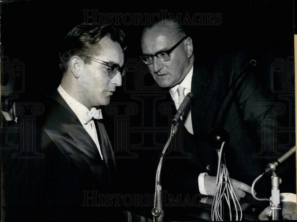 1957, Ex-Fieldmarshal Schoerner at the Munich court - KSB27857 - Historic Images
