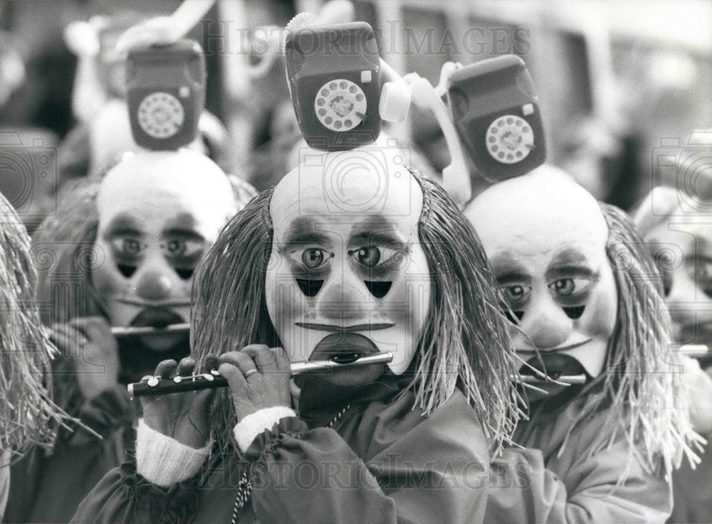 Press Photo Three days of Carnival in Basle - KSB28249 - Historic Images