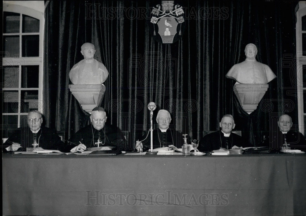  Plenary session of French Bishops opens in Paris - Historic Images