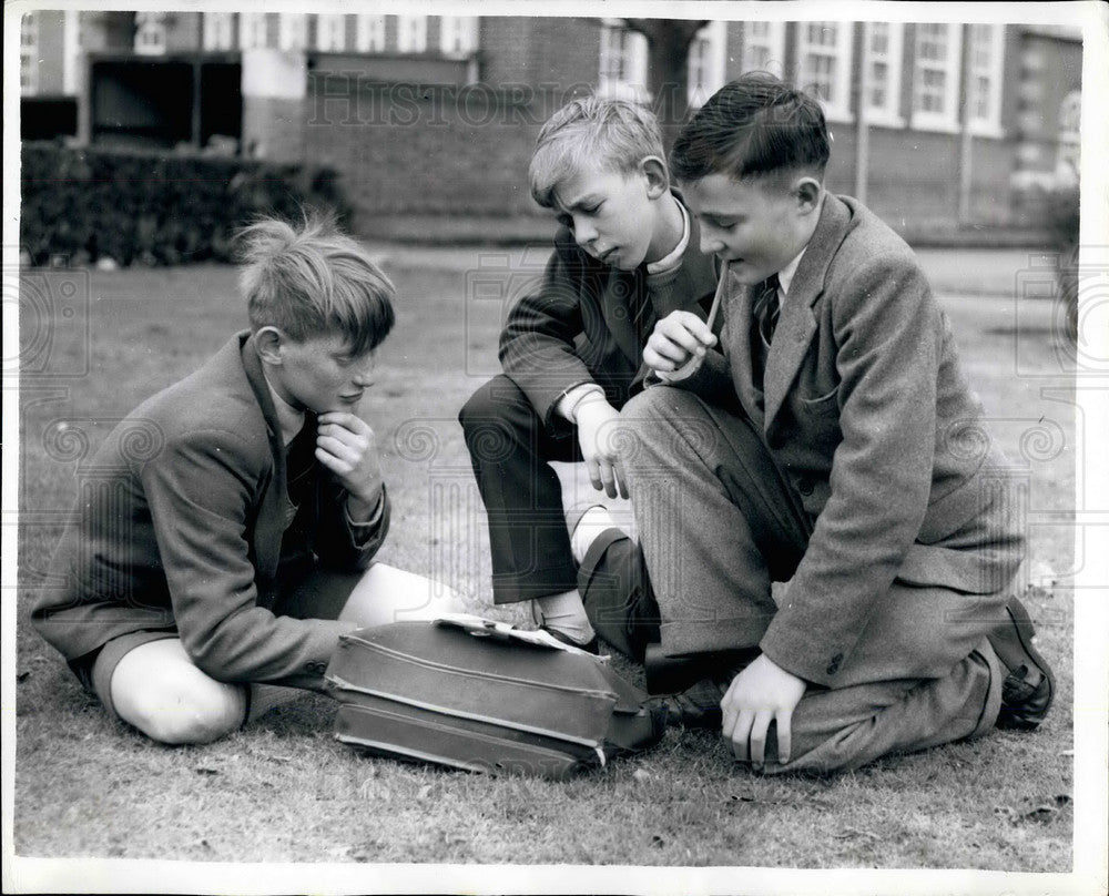 1959 Press Photo An Insurance Society set up by Geoffrey Small, David Wilkin and-Historic Images