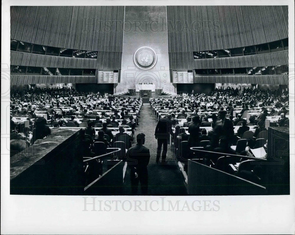 1974 General Assembly Begins Special Session On Raw Materials - Historic Images