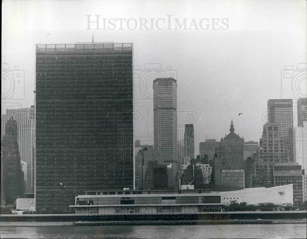 1972 Press Photo View of UN Buildings - KSB28751 - Historic Images