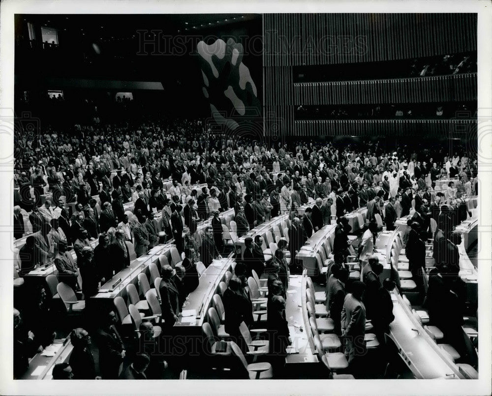 1974, General Assembly admits Bangladesh, Grewada and Guinea - Historic Images