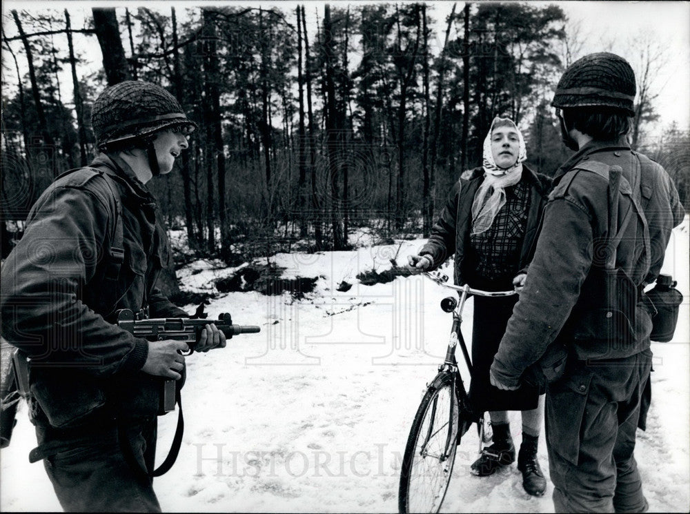 1979 Press Photo Dutch UN-detachment in training - Historic Images