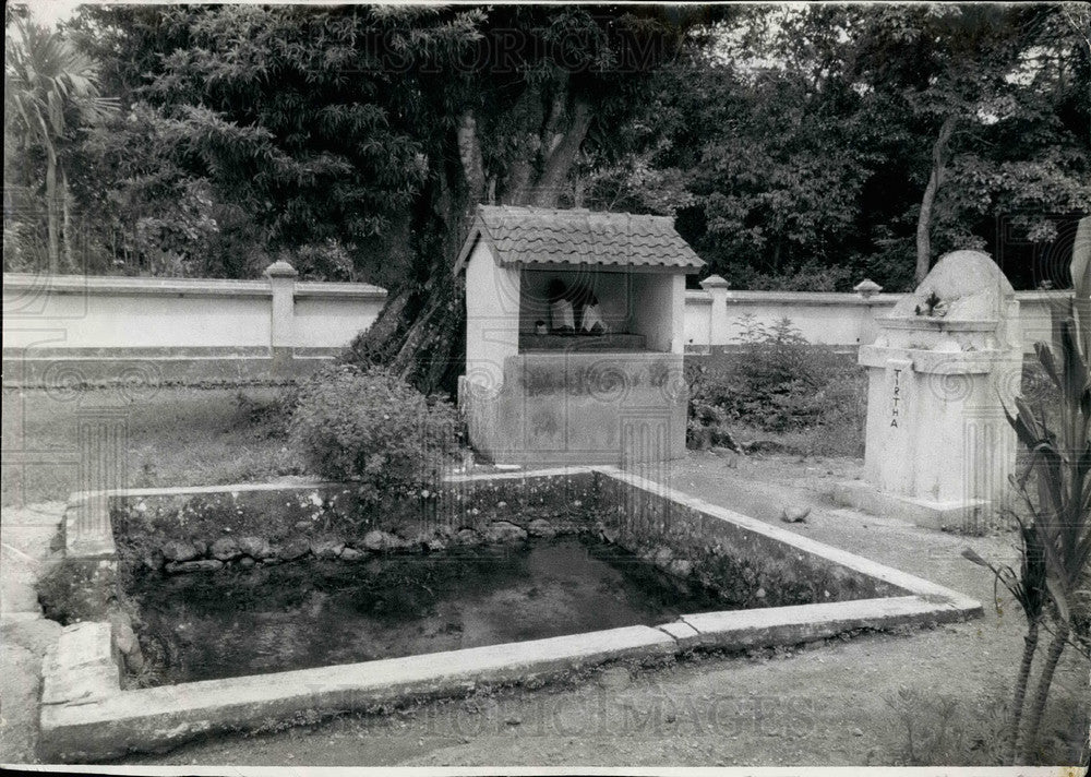 Press Photo Stones that are worshipped to for rain in Indonesia - KSB29299-Historic Images