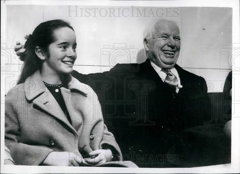 1964 Charlie Chaplain, Stockholm, Sweden - Historic Images