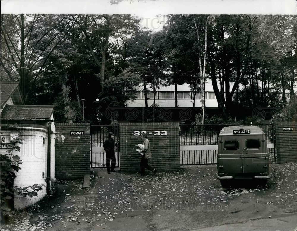 Press Photo Soviet Trade Delegation headquarters in Highgate - Historic Images