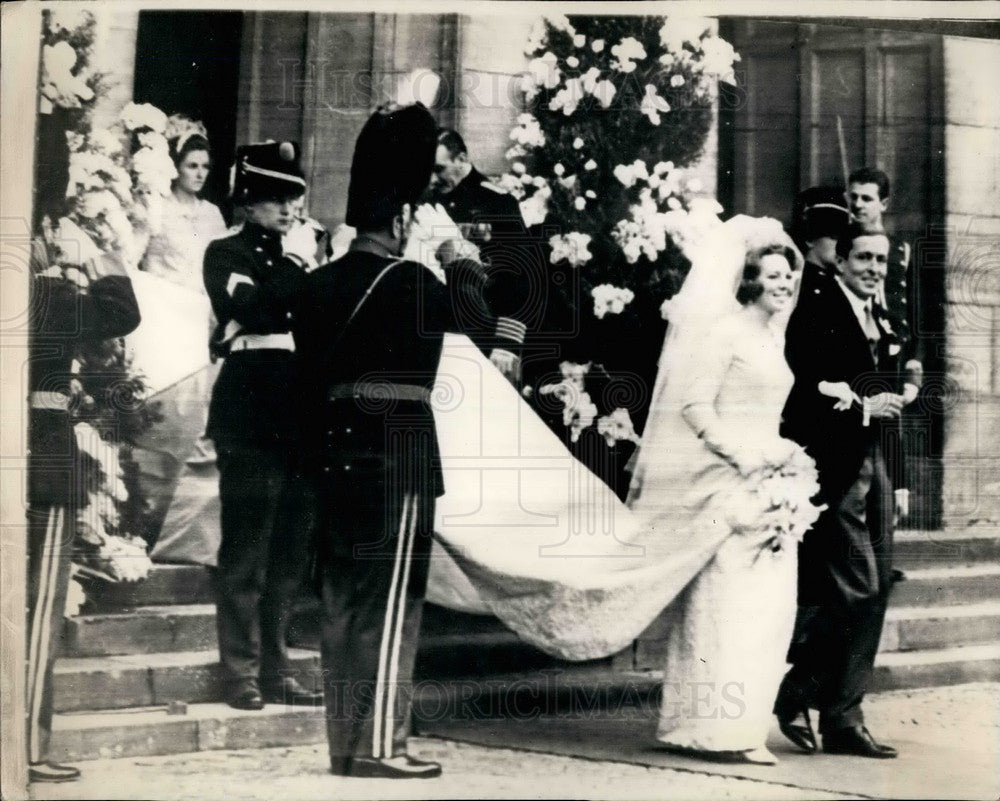 Crown Princess Beatrix and Claus von Amsberg wedding - Historic Images