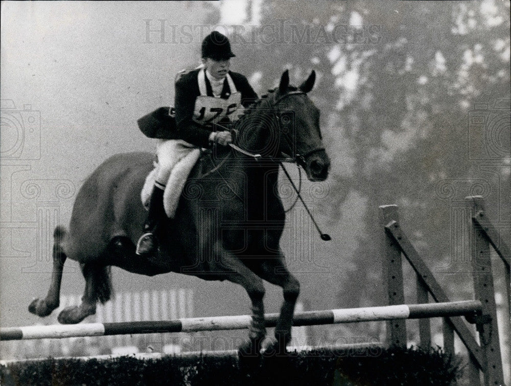 1971 Press Photo Princess Anne Riding Doublet In The Eridge Trials - Historic Images