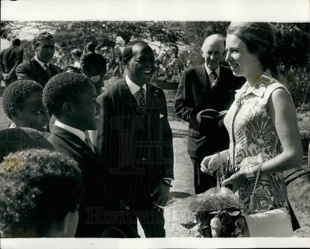 1971 Press Photo Princess Anne Visits Dr. Barnado&#39;s In Nairobi - KSB30511 - Historic Images
