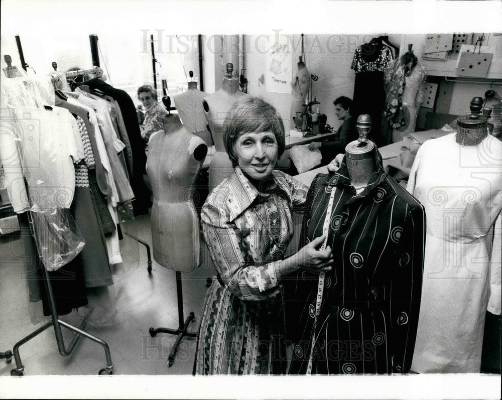 1973, Susan Small To Make Princess Anne's Wedding Dress - KSB30547 - Historic Images