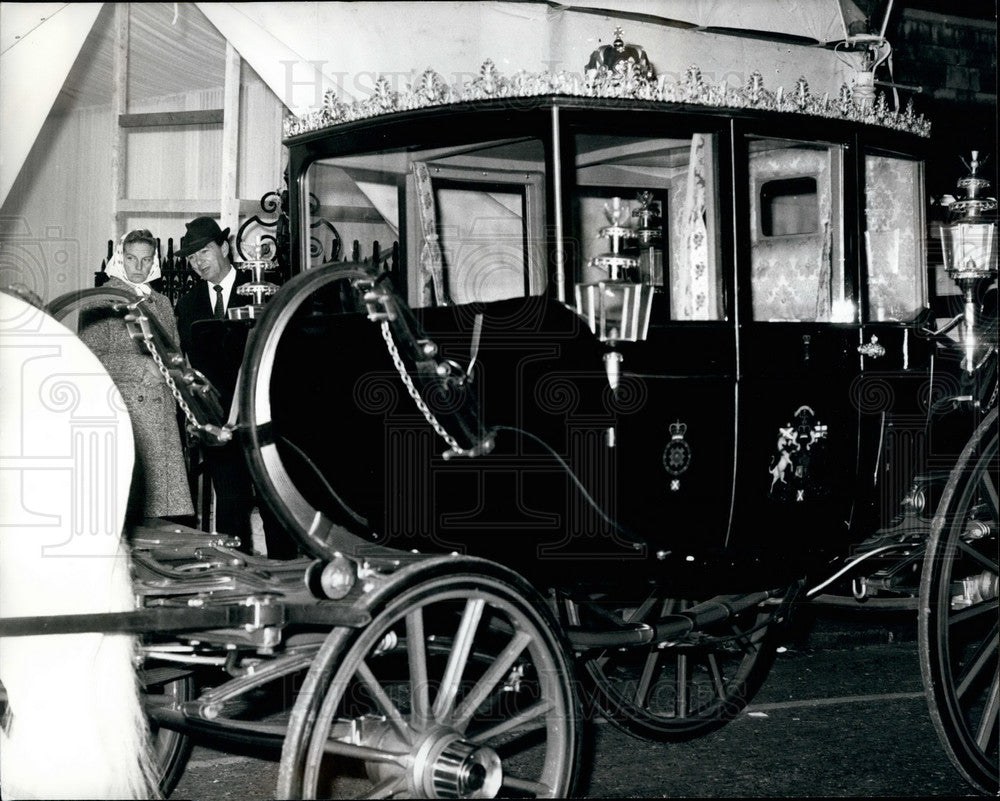 Press Photo Early Morning Rehearsals For Princess Anne&#39;s Wedding - KSB30549-Historic Images