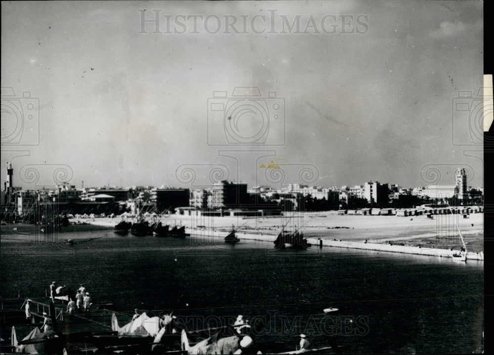 View of Town of Port Said From Suez Canal-Historic Images