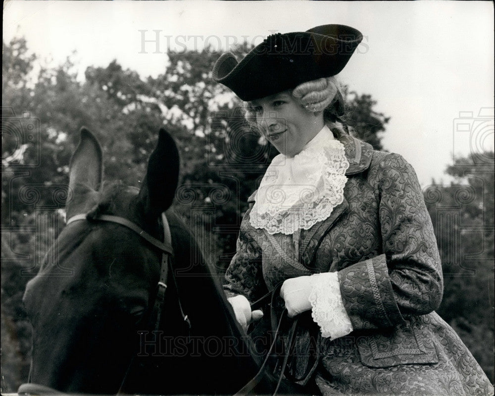 1969 Princess Anne Takes Part in Competition Day at Beneden - Historic Images