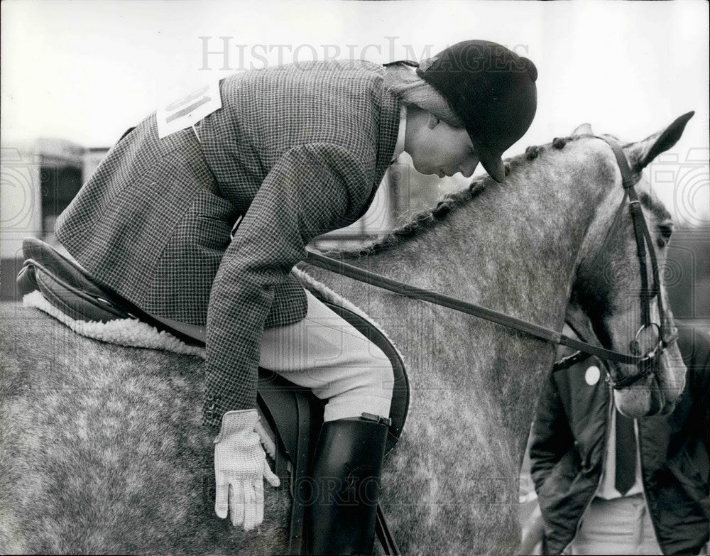 1972 Press Photo Princess Anne Comes In 5th in Show Jumping Event - KSB30639-Historic Images