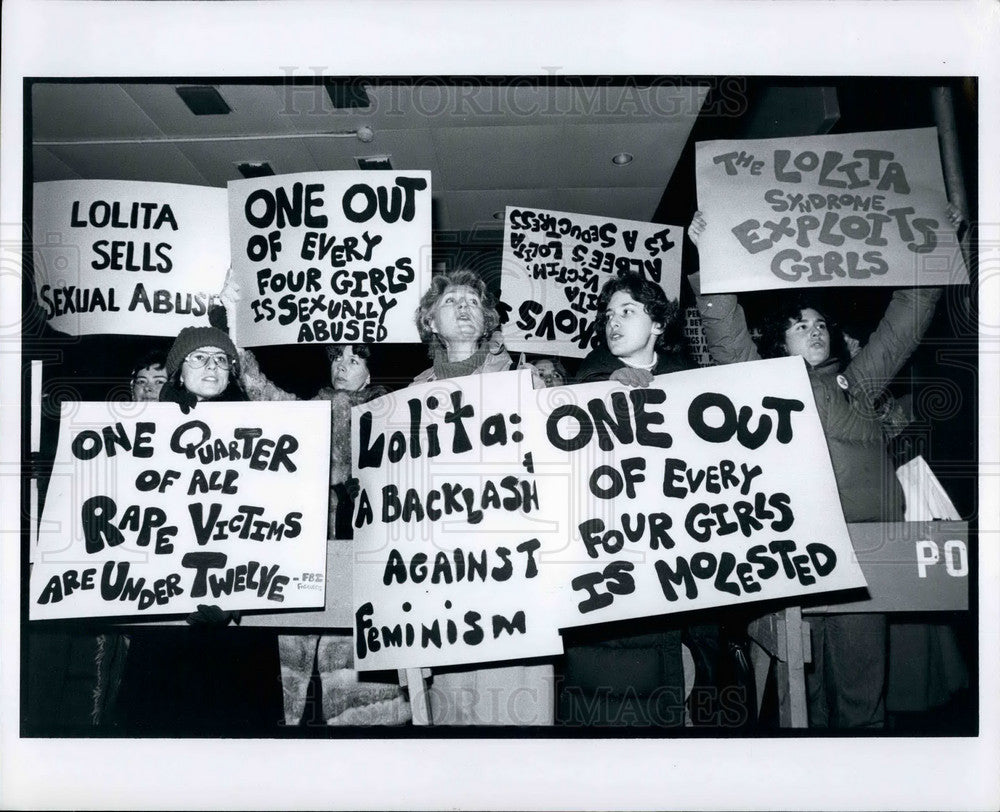 1981 Press Photo Women Against Pornography Demonstrate In New York - KSB30647 - Historic Images