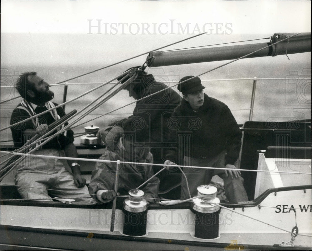 1968 Press Photo Princess Anne Goes Sailing - KSB30651-Historic Images