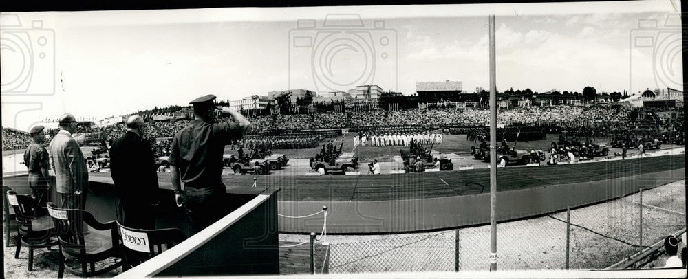 1967, Prime Minister Levi Eshkol and President Zalman Shazar at the I - Historic Images