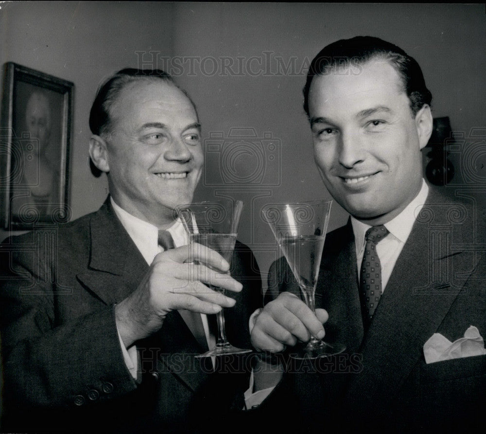 1953, George Schreiber &Egid Sollfrank - KSB30789 - Historic Images