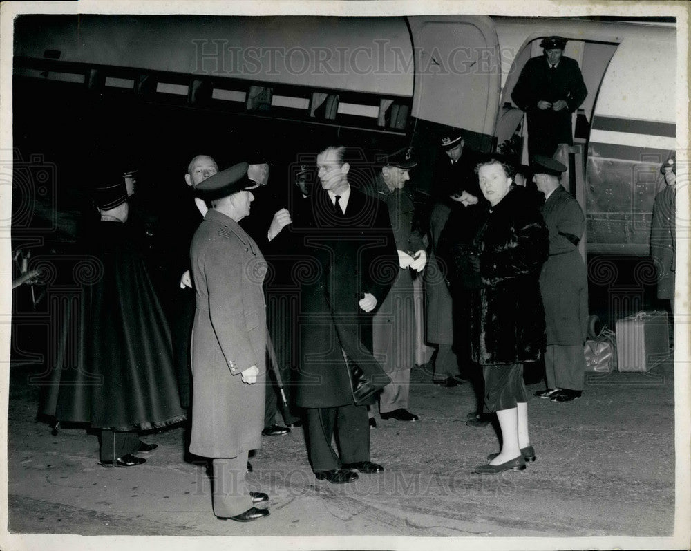 1953 Queen Juliana of Holland &amp; The Duke of Edinburgh - Historic Images