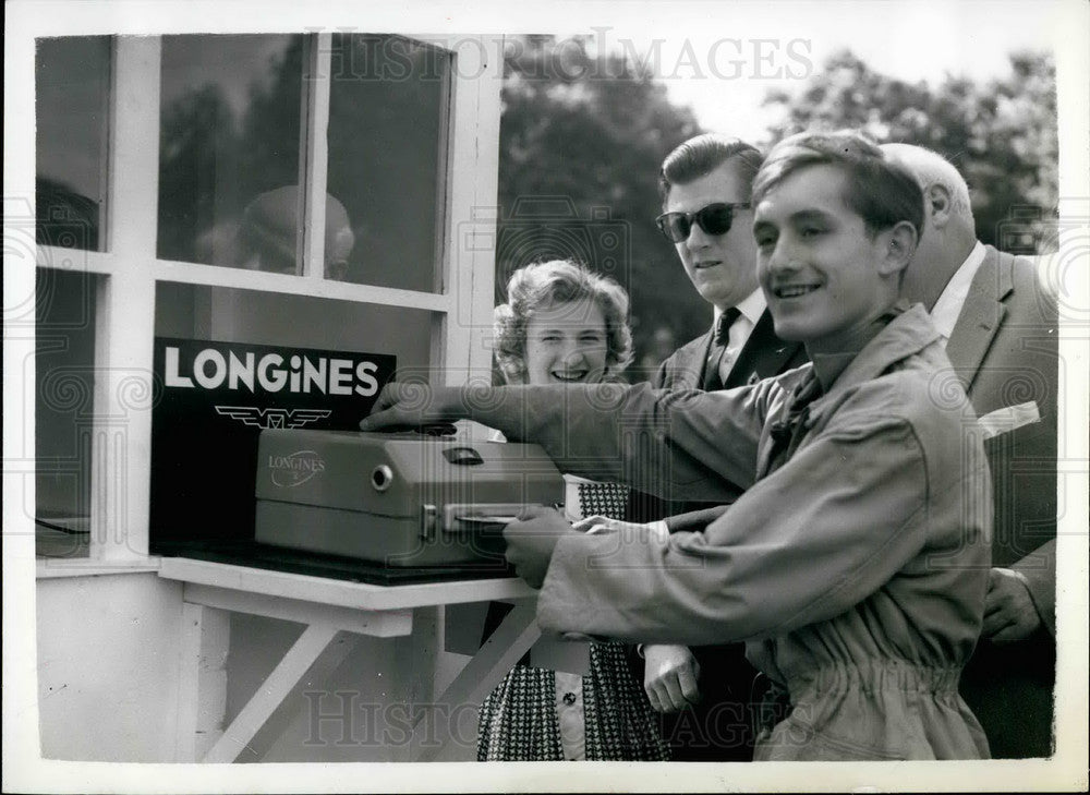 1959, Dominique Gabour , Boy Scout Representing &quot;Youth Of France&quot; - Historic Images