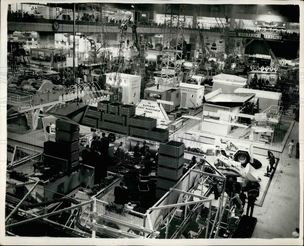 1956 Earl&#39;s Court,Mechanical Handling Exhibition - Historic Images