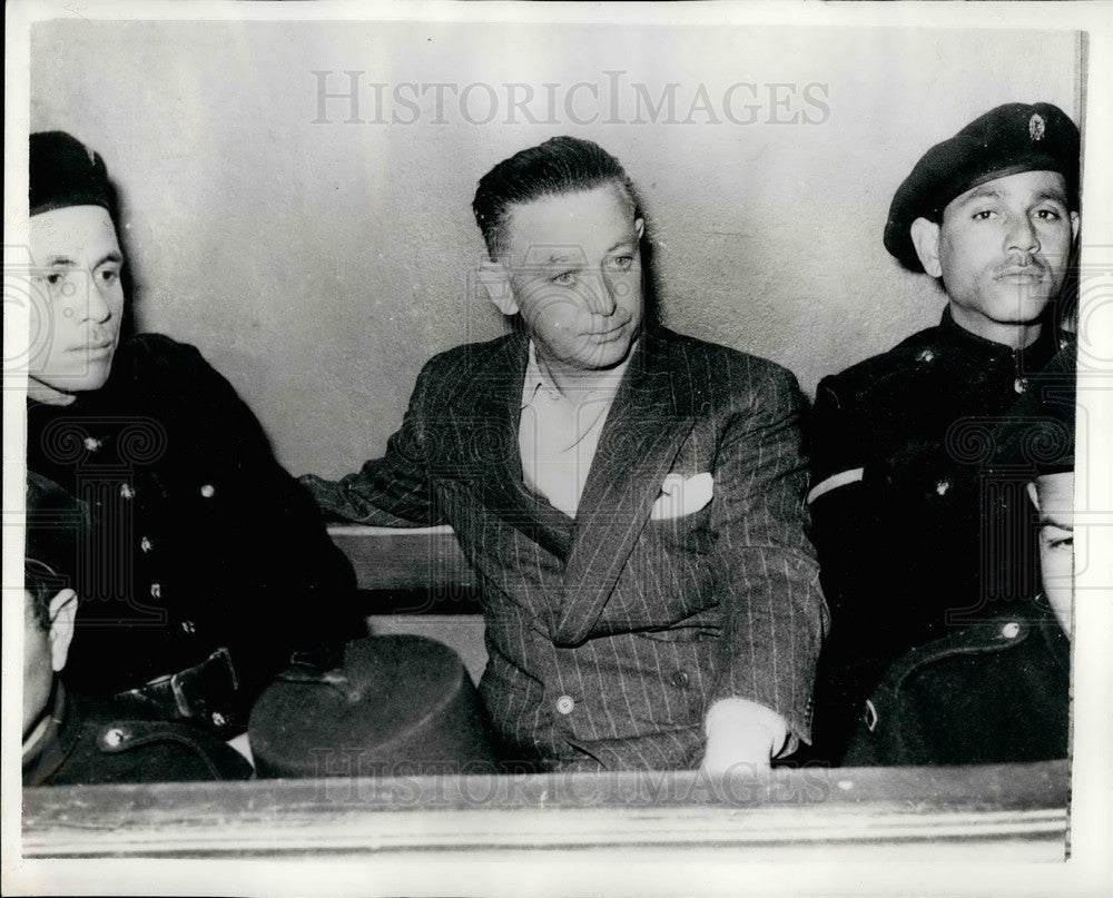 Press Photo James Sinburn ,tried for spying - KSB31023 - Historic Images